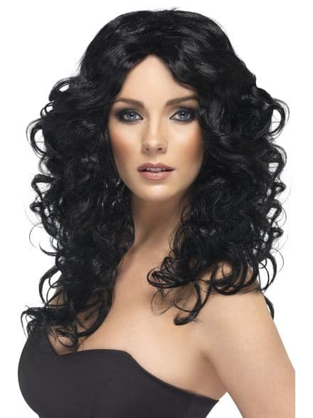 Glamour Wig In Black