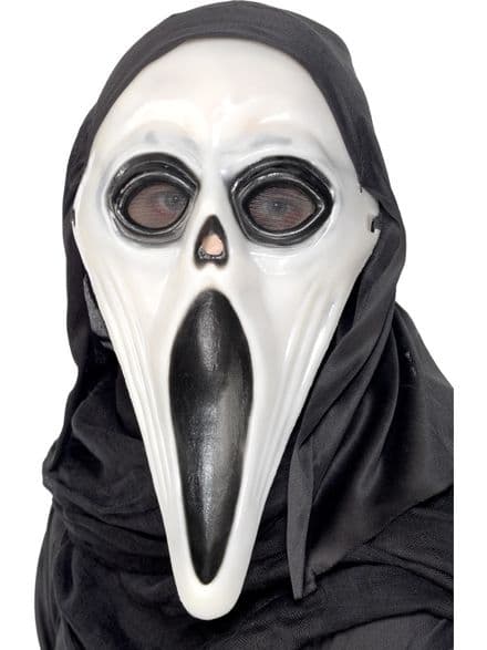Glow In Dark Screamer Mask