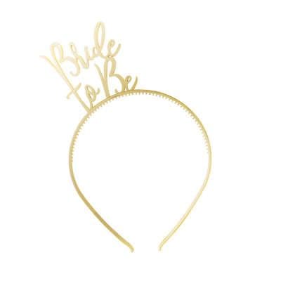 Gold 'Bride To Be' Headband