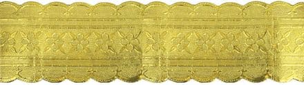 Gold Christmas Cake Band/Frill