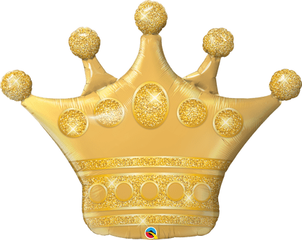 Gold Crown Shape Foil Balloon