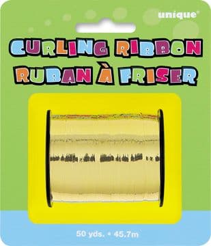 Gold Metallic Curling Ribbon