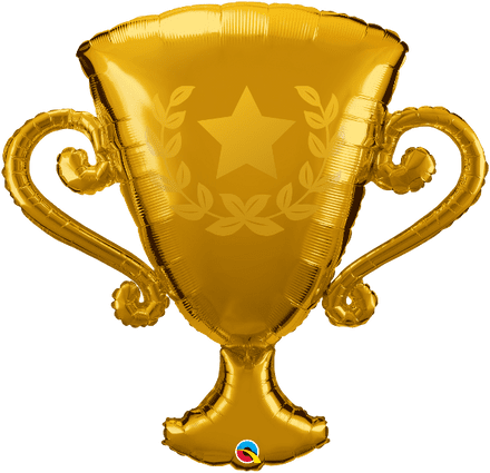 Gold Trophy Super Shape Foil Balloon