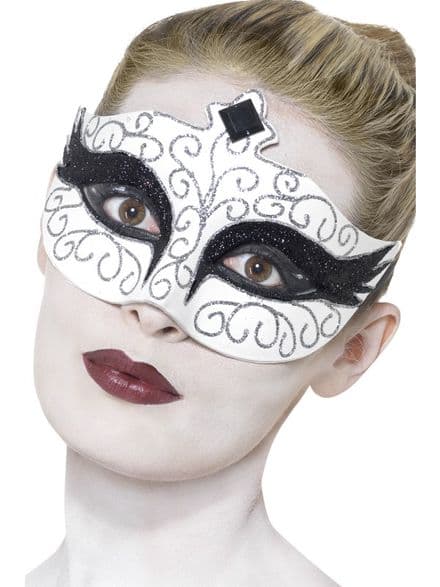 Gothic Swan Eye Mask