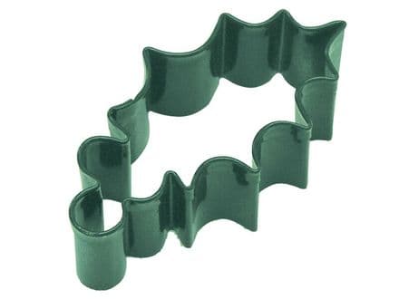 Green Holly Leaf Cookie Cutter