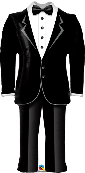 Groom's Tuxedo Super Shape Foil Balloon