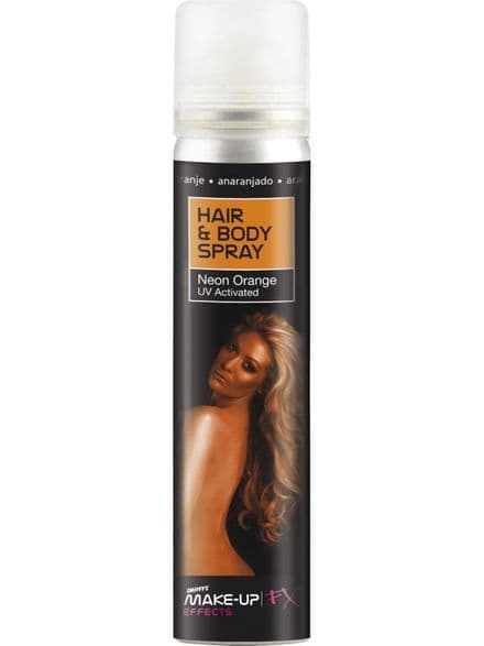 Hair & Body UV Colour Spray - Orange