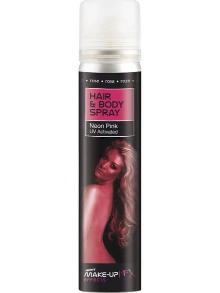 Hair & Body UV Colour Spray - Pink