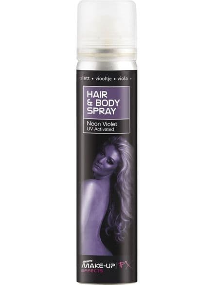 Hair & Body UV Colour Spray - Purple