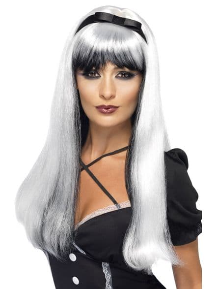 Halloween Bewitching Wig In Silver