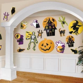 Halloween Glitter Mega Value Pack Cutouts
