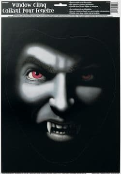 Halloween Vampire Window Cling