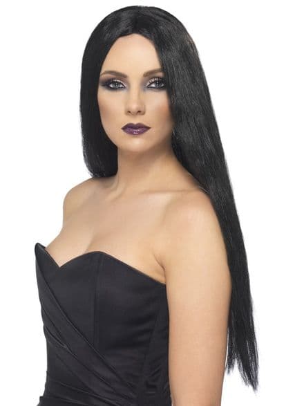 Halloween Witch Wig In Black