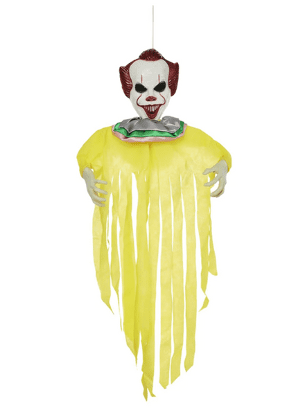 Hanging Creepy Clown Decoration