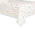 Happy Birthday Confetti Party Plastic Tablecover