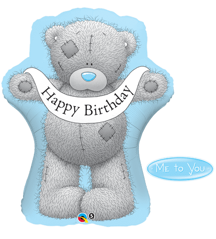 Happy Birthday Me To You Tatty Teddy Super Shape Foil Balloon