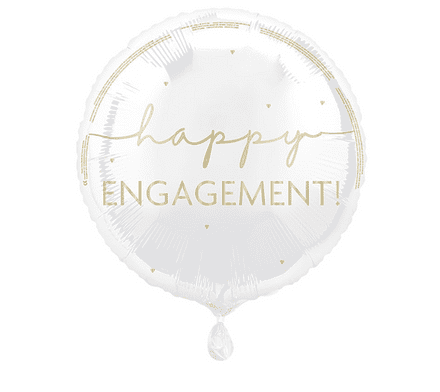 Happy Engagement Foil Helium Balloon