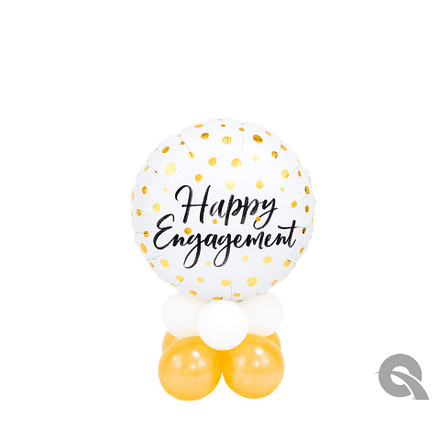 Happy Engagement Table Decoration