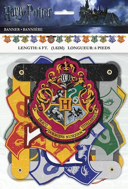 Harry Potter Birthday Banner