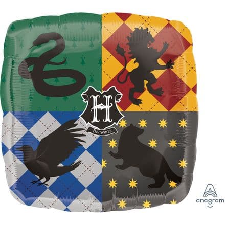 Harry Potter Hogwarts Houses Helium Balloon