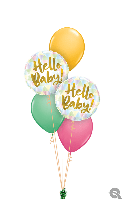 Hello Baby Bright Classic Bouquet
