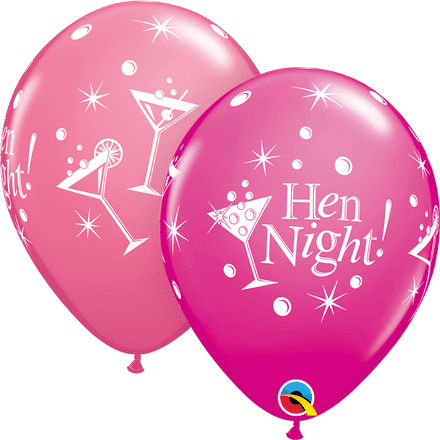 Hen Night Bubbly Balloons