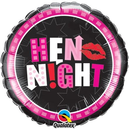 Hen Night Party Foil Helium Balloon