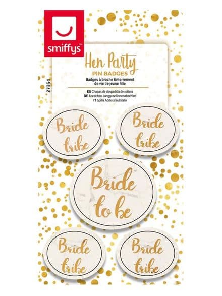 Hen Party Paper Badges