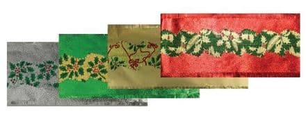 Holly Centre Christmas Cake Frill