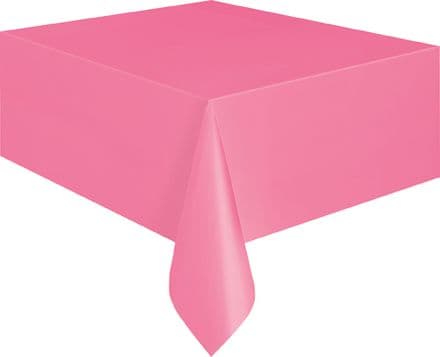 Hot Pink Rectangular Tablecover 54" x 108"/ 137cm x 274cm