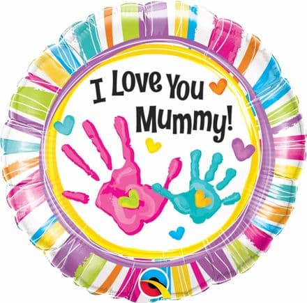 I Love You Mummy Foil Balloon