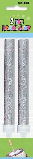 Ice Fountain Silver 2 Pack