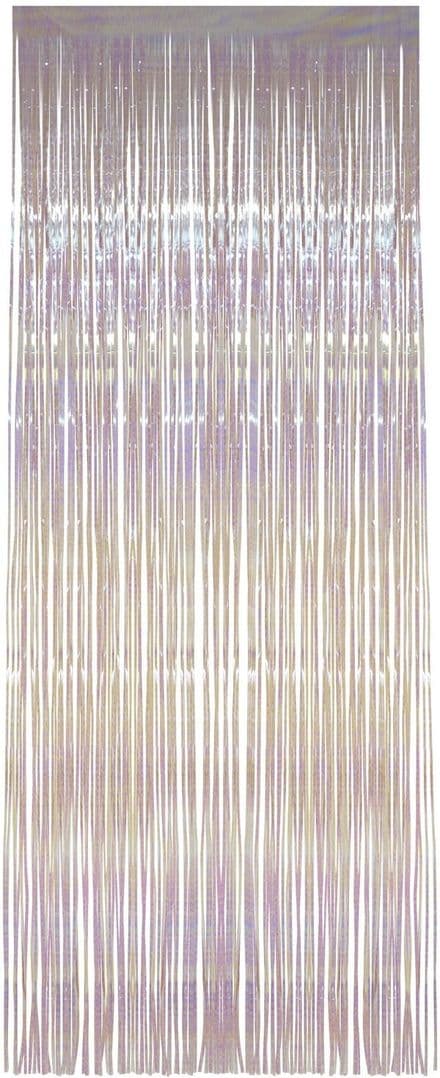 Iridescent Shimmer Door Curtain