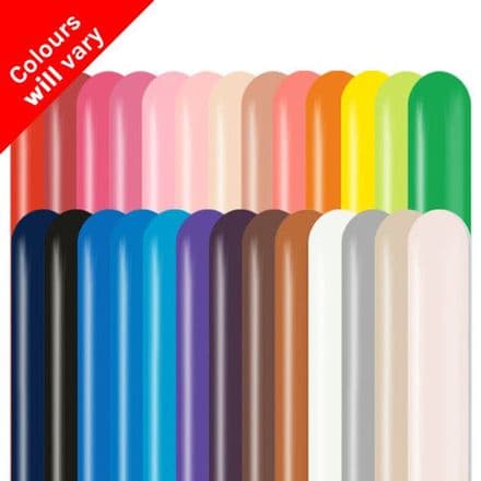 Kalisan 260k Balloon Modeling Balloons Entertainer Assortment 100 Pk