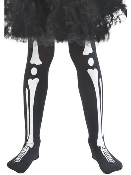 Kids' Skeleton Tights