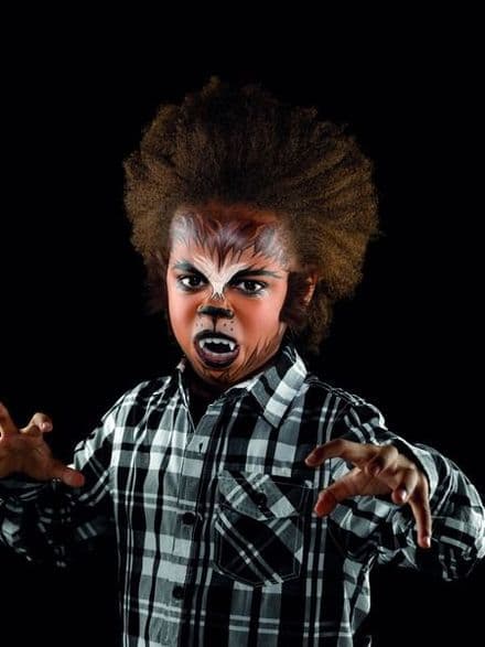 Kids Werewolf Halloween Make Up Kit