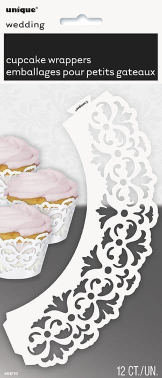 Lace Paper Cupcake Wrappers