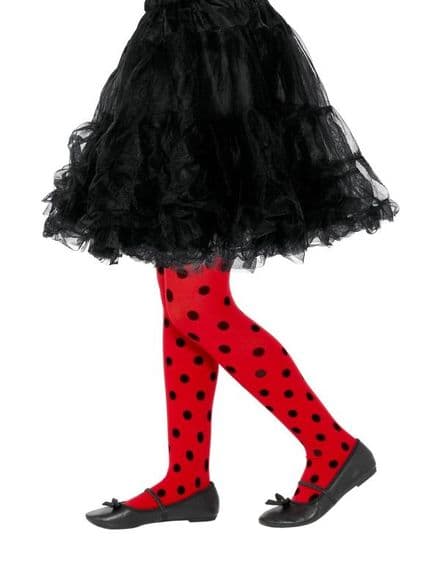 Ladybird Spots Childs Tights