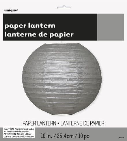 Lantern Decoration In Silver