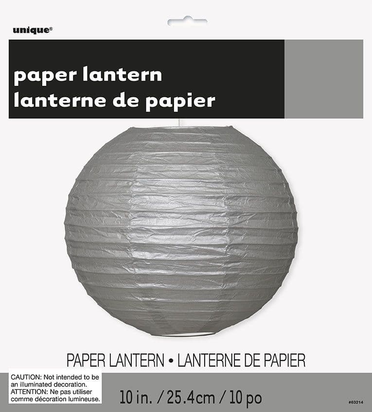 Lantern Decoration In Silver