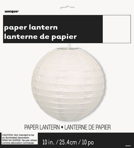 Lantern Decoration In White