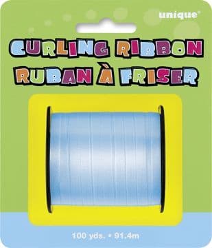 Light Blue Curling Ribbon