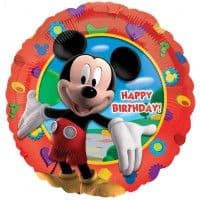 Mickey Mouse Happy Birthday Foil Helium Balloon