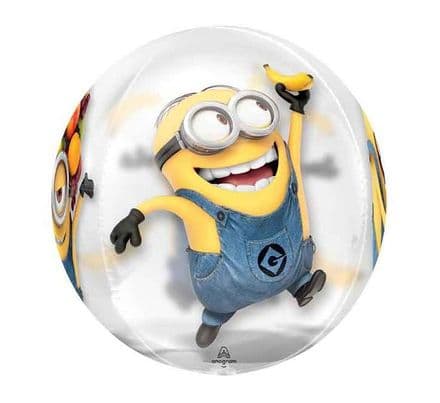 Minions Despicable Me ORBZ Foil Helium Balloon