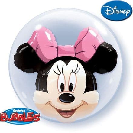 Minnie Mouse Double Bubble Balloon