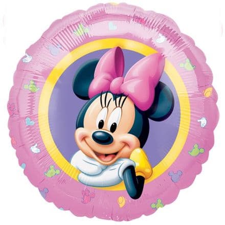 Minnie Mouse Pink Foil Helium Balloon