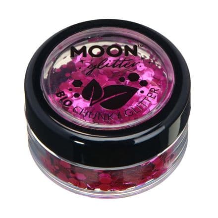 Moon Bio Chunky Glitter in Pink