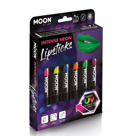 Moon Creations Neon UV Lipstick Set