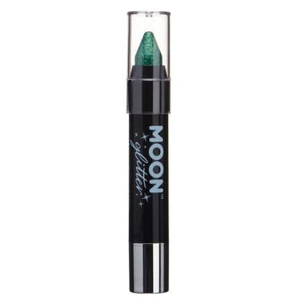 Moon Glitter Body Crayon in Green