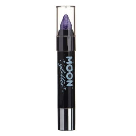 Moon Glitter Body Crayon In Purple